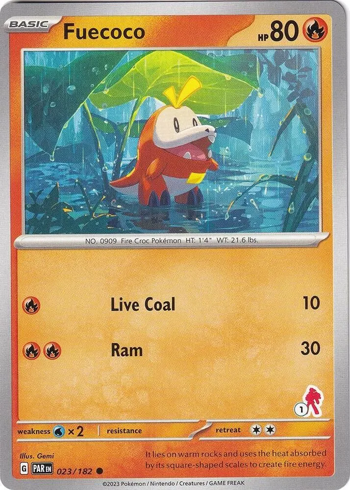 Fuecoco - Armarouge — Battle Academy 2024 — Pokémon