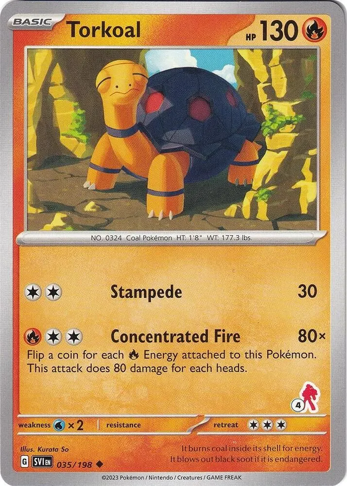 Torkoal - Armarouge — Battle Academy 2024 — Pokémon
