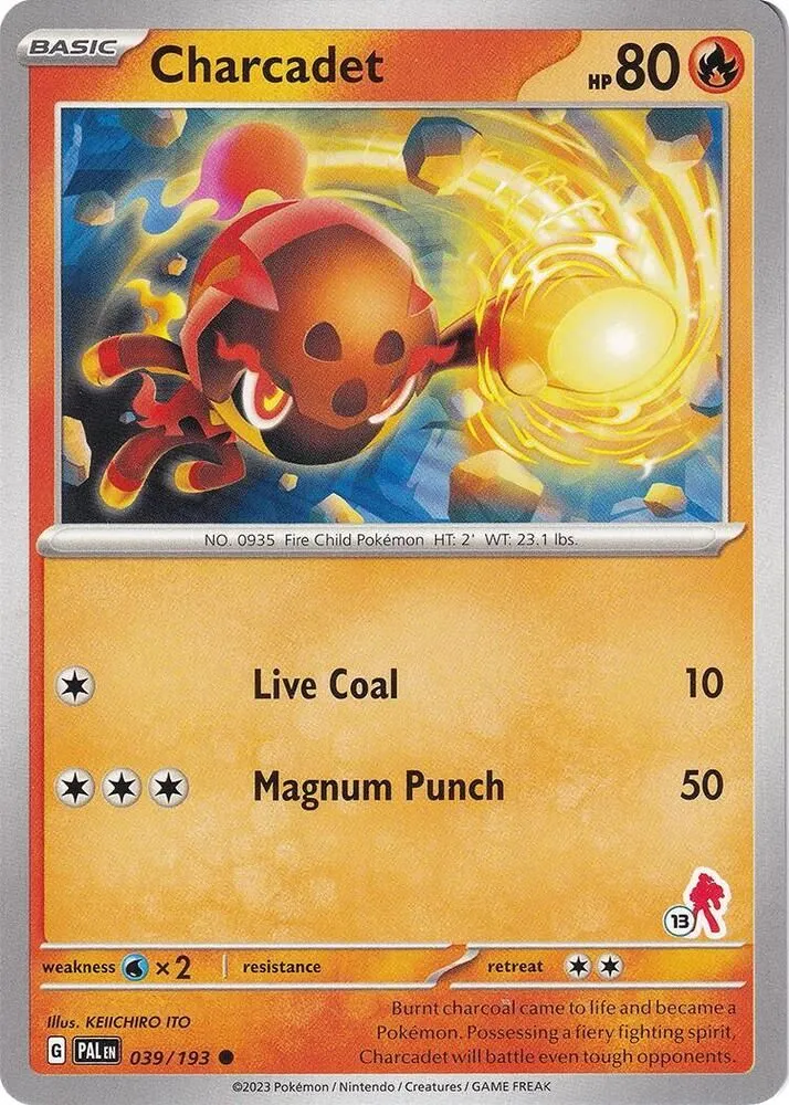 Charcadet - Armarouge — Battle Academy 2024 — Pokémon