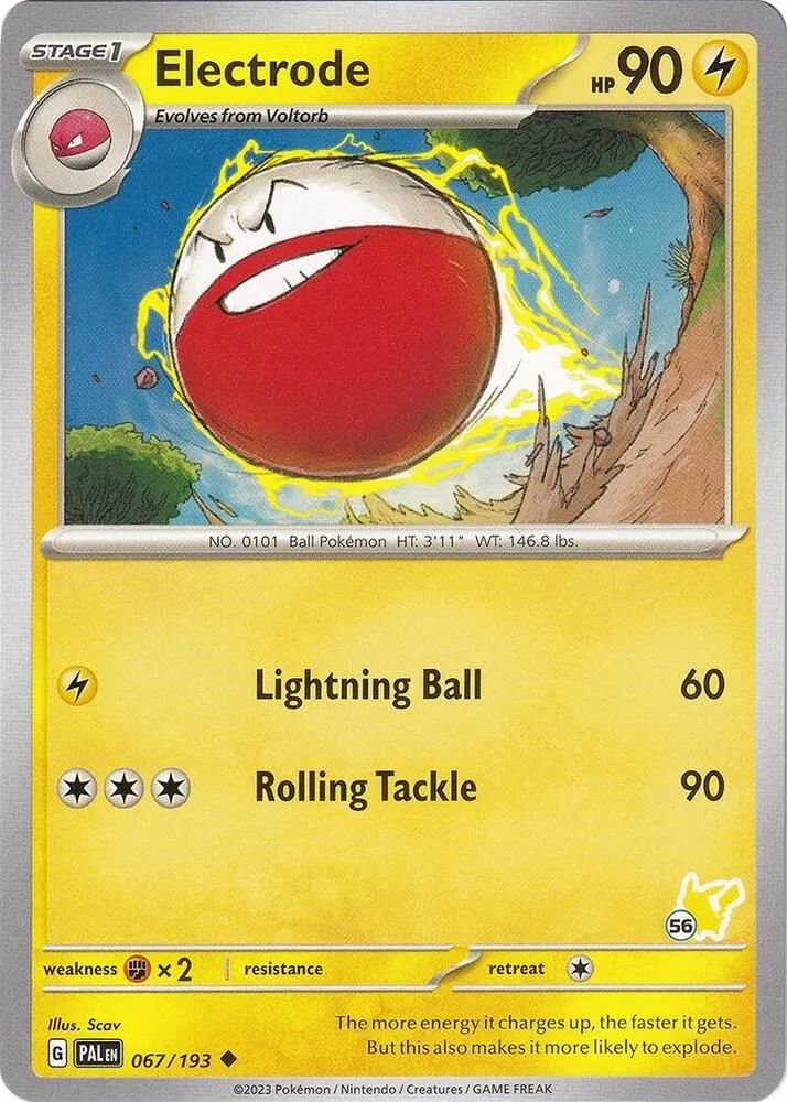 Electrode - Pikachu — Battle Academy 2024 — Pokémon