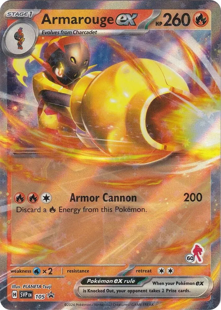 Armarouge ex from Battle Academy 2024 - Pokemon