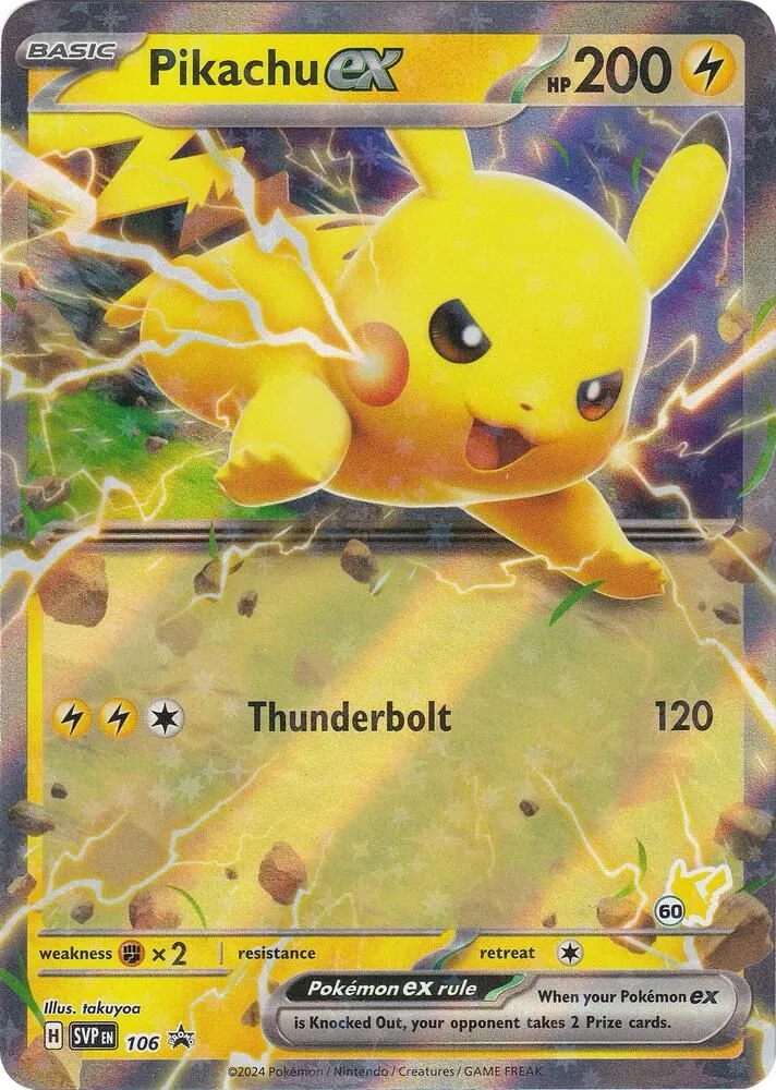Pikachu ex — Battle Academy 2024 — Pokemon