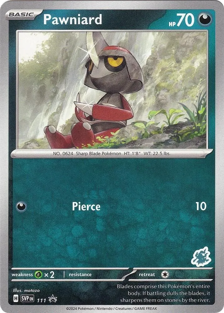 Pawniard - Darkrai Deck — Battle Academy 2024 — Pokémon
