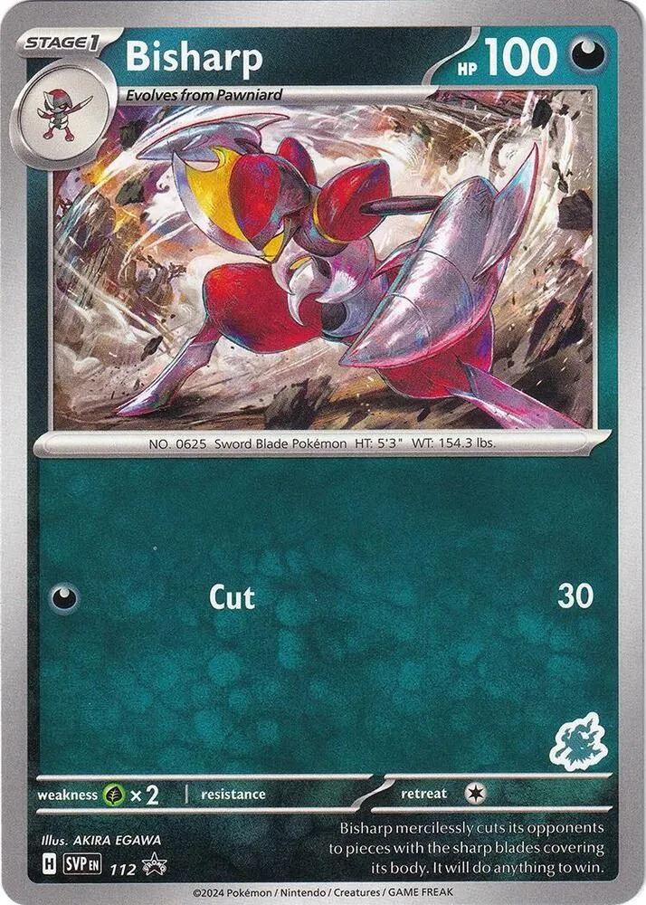 Bisharp - Darkrai Deck from Battle Academy 2024 - Pokemon