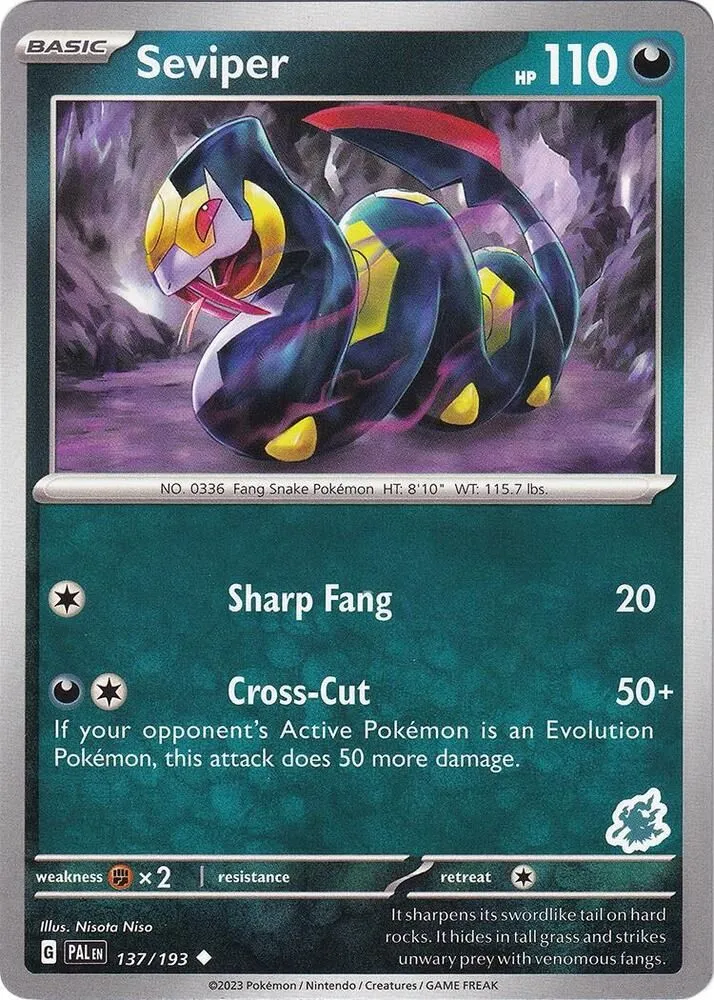 Seviper - Darkrai Deck — Battle Academy 2024 — Pokémon