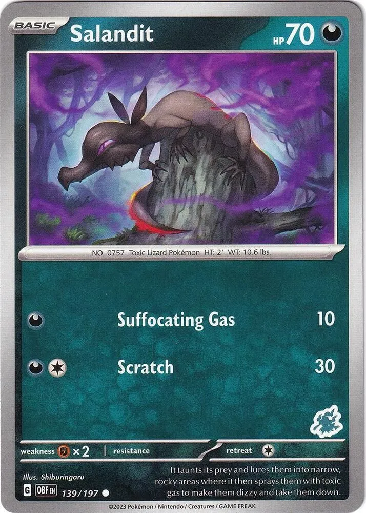 Salandit - Darkrai Deck — Battle Academy 2024 — Pokémon