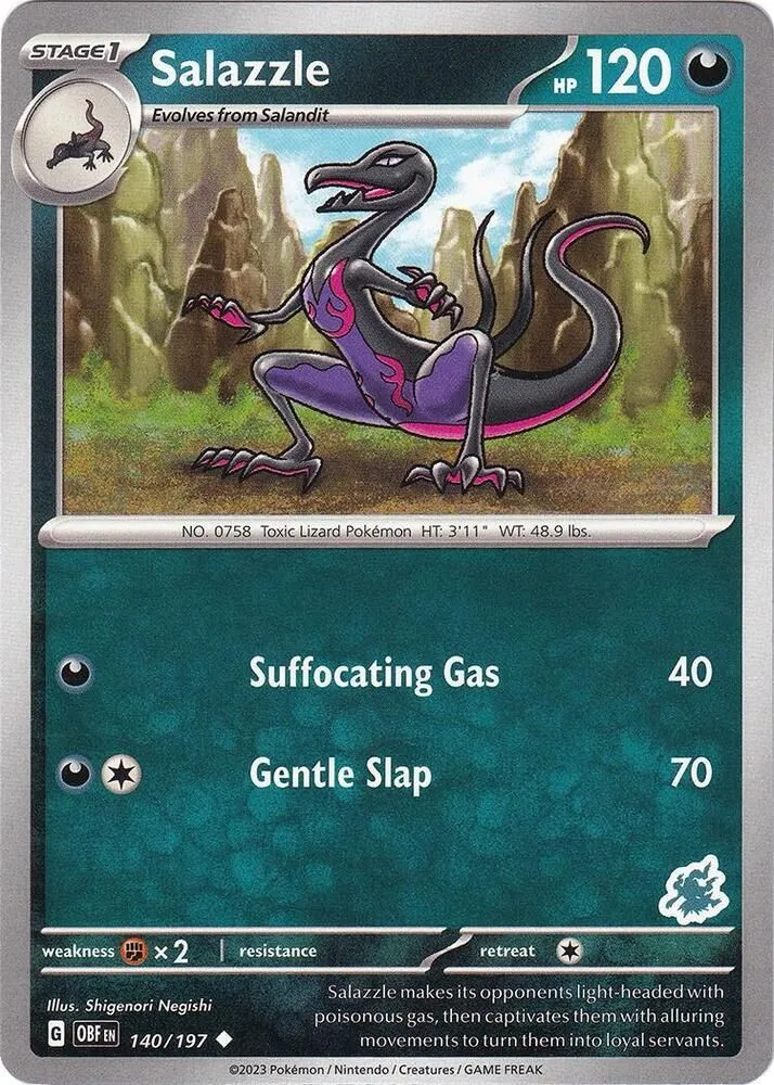 Salazzle - Darkrai Deck — Battle Academy 2024 — Pokémon