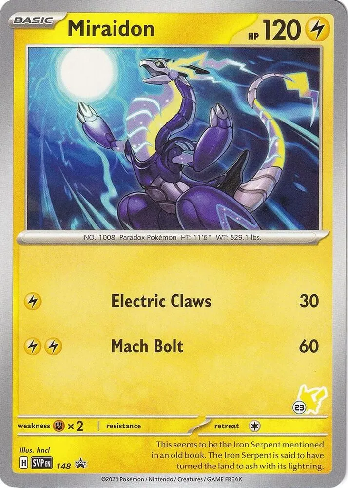 Miraidon - Pikachu — Battle Academy 2024 — Pokémon