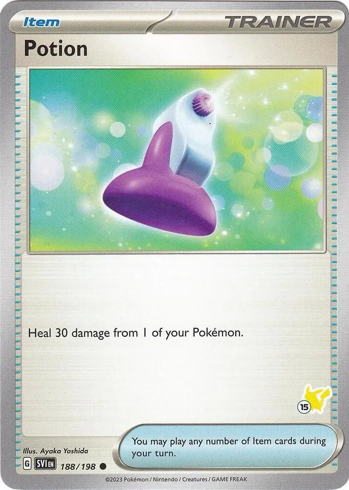 Potion - Pikachu — Battle Academy 2024 — Pokémon