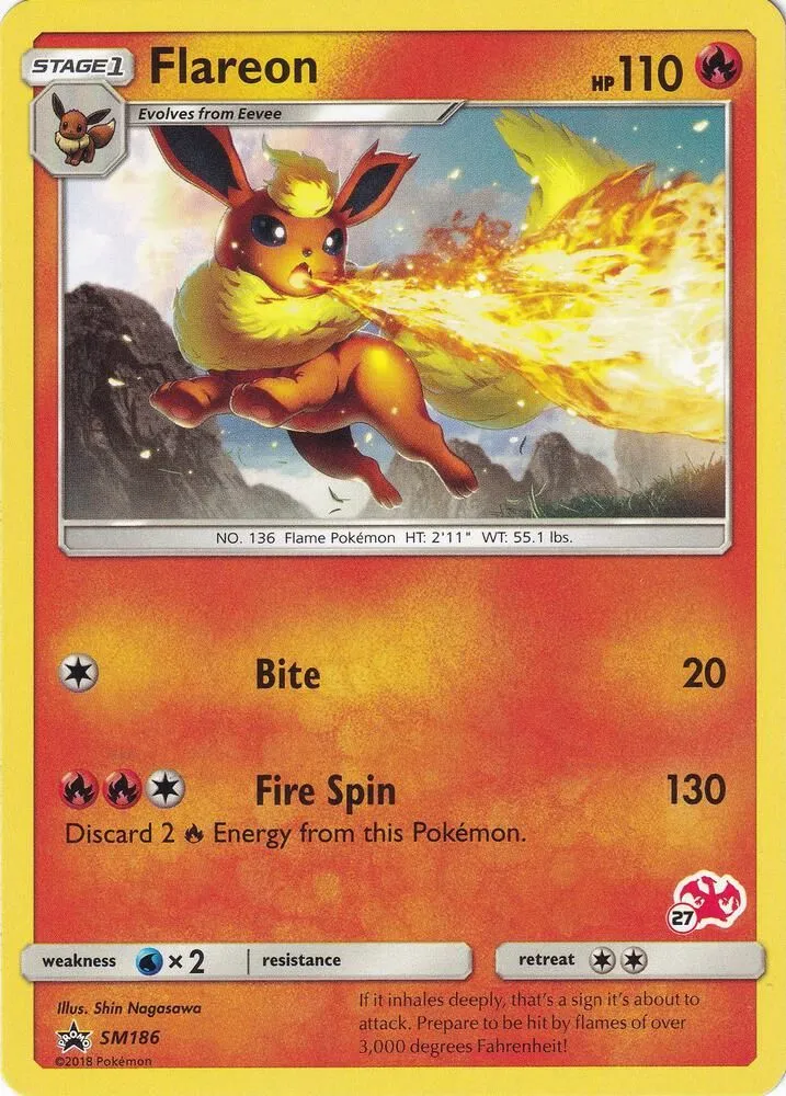 Flareon — Battle Academy — Pokemon