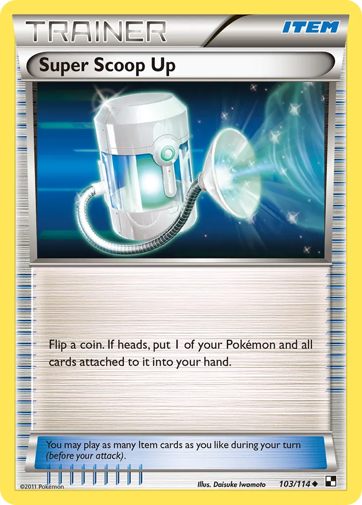 Super Rappel — Black and White — Pokémon