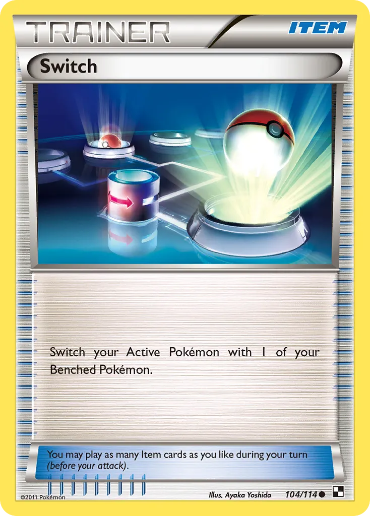 Switch — Black and White — Pokémon