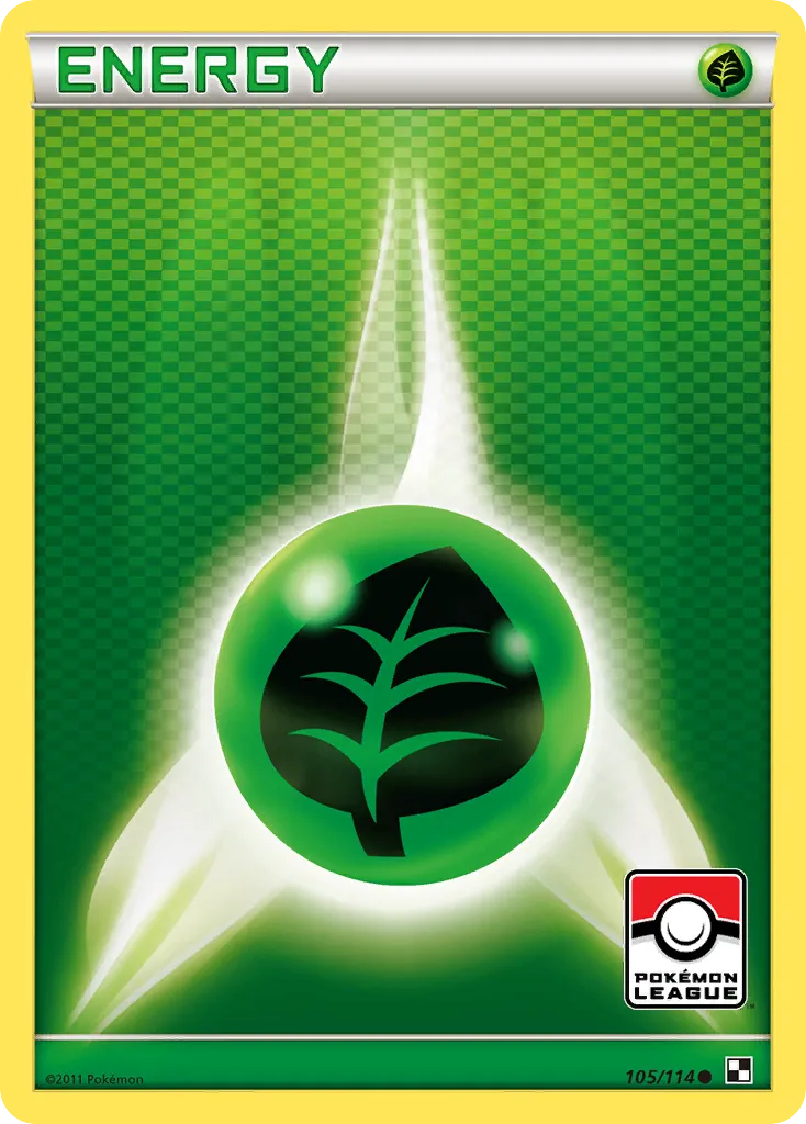 Grass Energy — Black and White — Pokemon
