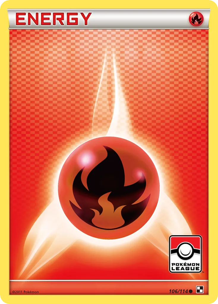 Énergie Feu — Black and White — Pokemon