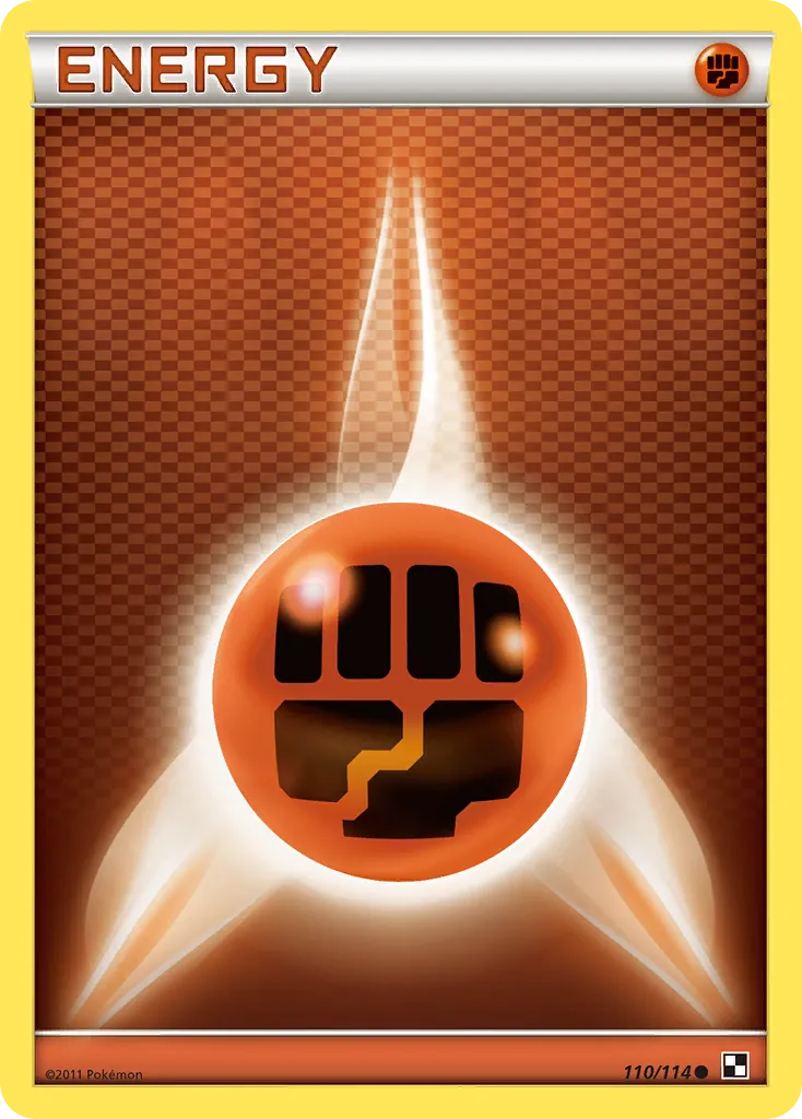 Énergie Combat — Black and White — Pokemon