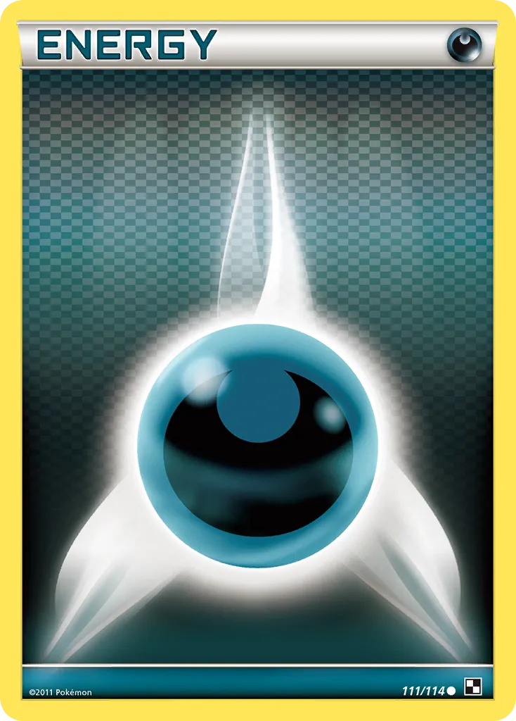 Énergie Obscurité — Black and White — Pokemon