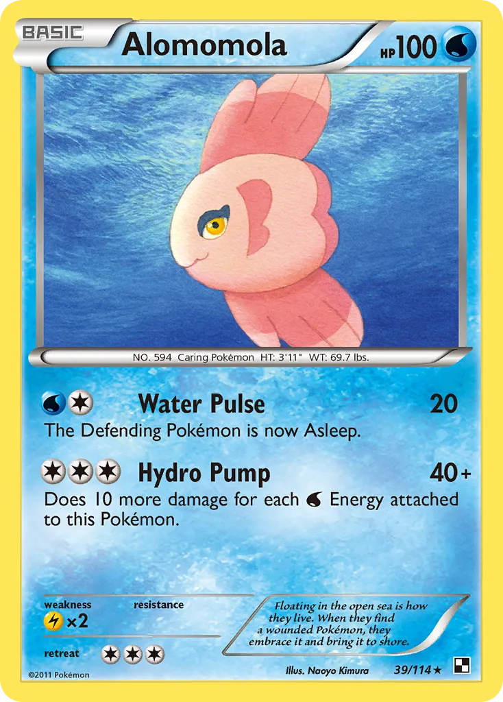 Alomomola — Black and White — Pokemon