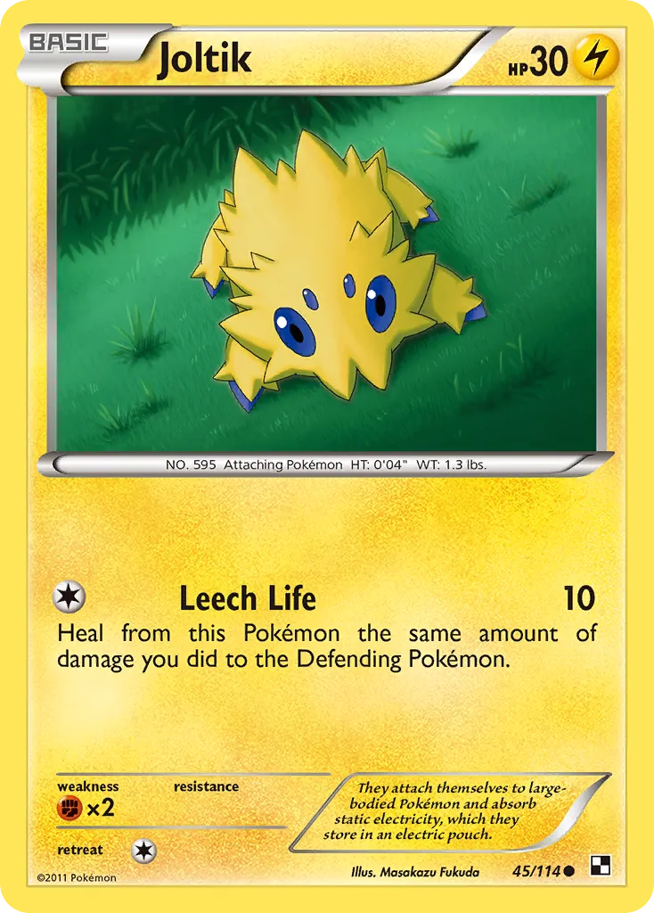 Joltik — Black and White — Pokémon