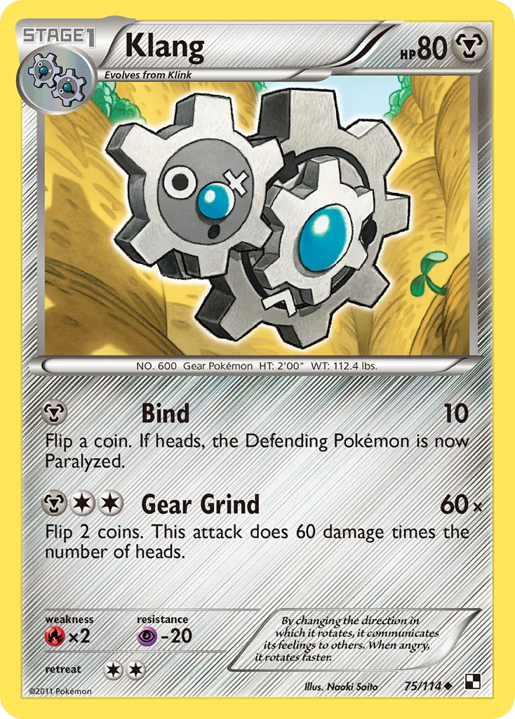 Klang — Black and White — Pokemon