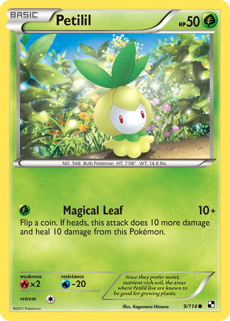 Petilil — Black and White — Pokémon