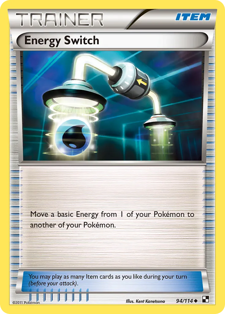 Échange d'Énergie — Black and White — Pokemon