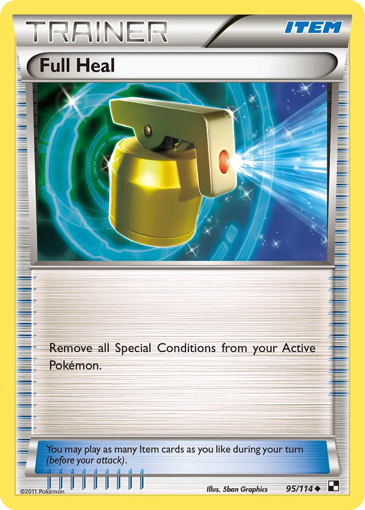 Total Soin — Black and White — Pokemon