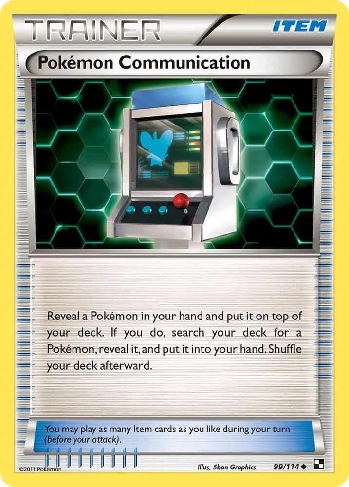 Communication Pokémon — Black and White — Pokémon