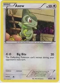 Axew — Black and White Promos — Pokémon