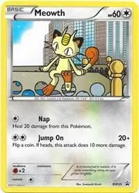 Meowth — Black and White Promos — Pokémon