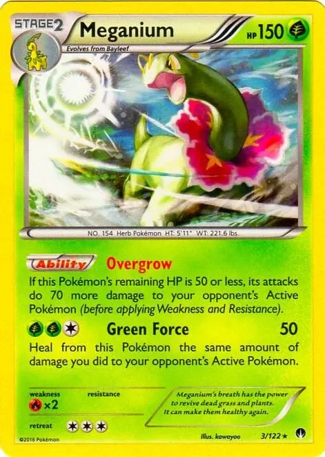 Meganium — Blister Exclusives — Pokemon