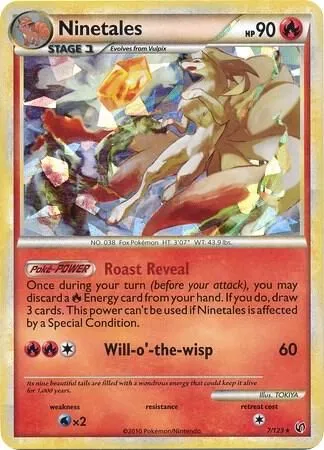 Ninetales — Blister Exclusives — Pokemon