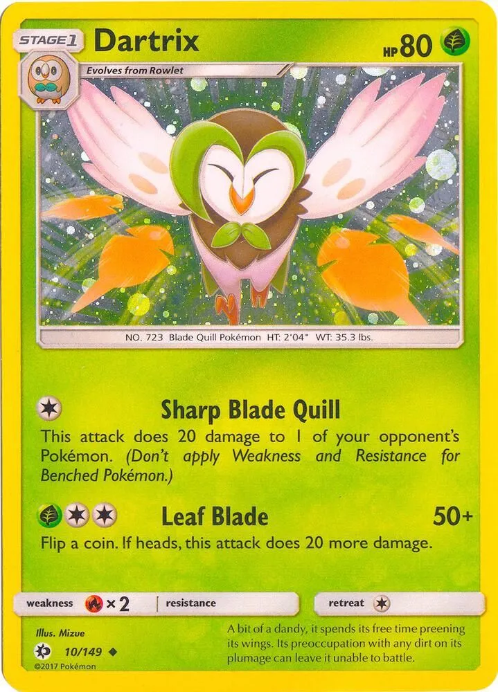 Dartrix — Blister Exclusives — Pokemon