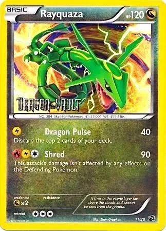 Rayquaza — Blister Exclusives — Pokemon