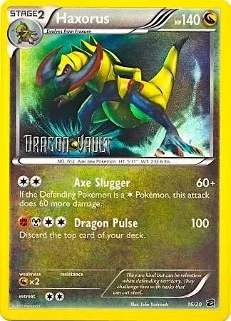 Haxorus — Blister Exclusives — Pokemon