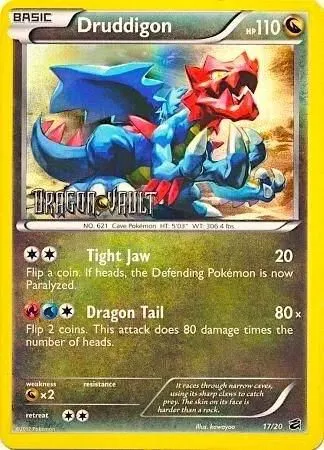 Druddigon — Blister Exclusives — Pokemon