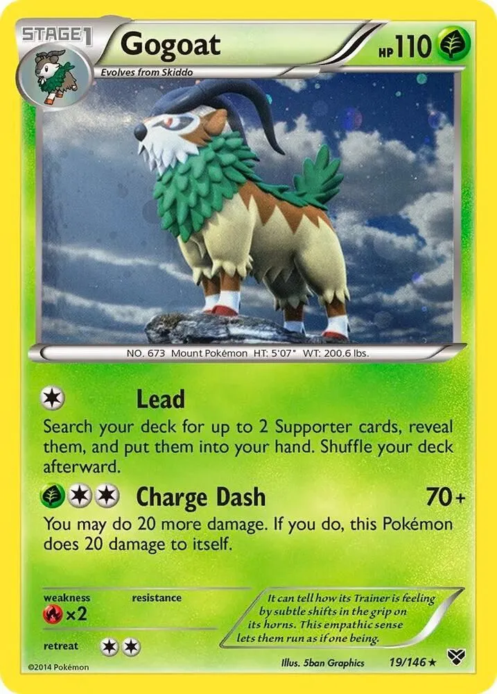 Gogoat — Blister Exclusives — Pokémon