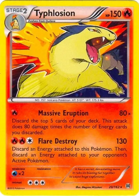 Typhlosion — Blister Exclusives — Pokémon