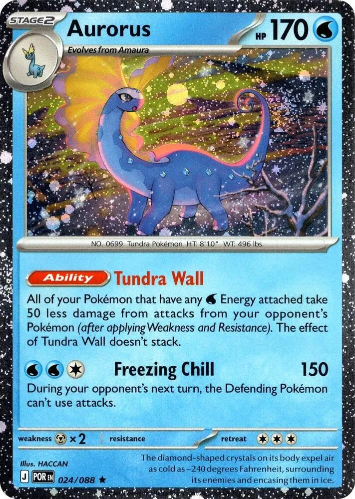 Aurorus — Blister Exclusives — Pokemon