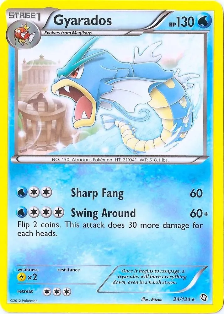 Gyarados — Blister Exclusives — Pokémon