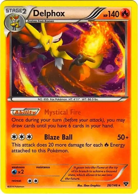Delphox — Blister Exclusives — Pokémon