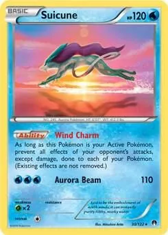 Suicune — Blister Exclusives — Pokémon