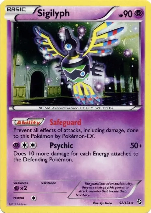 Sigilyph — Blister Exclusives — Pokémon