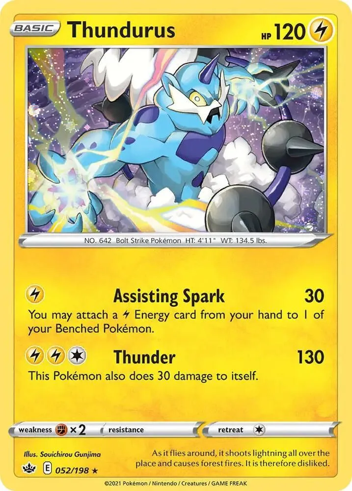 Thundurus — Blister Exclusives — Pokémon