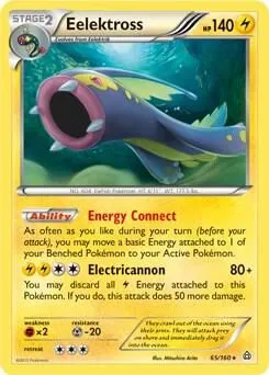 Eelektross — Blister Exclusives — Pokémon