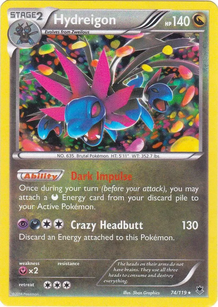 Hydreigon — Blister Exclusives — Pokémon