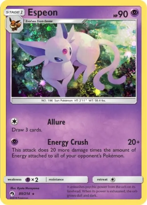 Espeon — Blister Exclusives — Pokémon
