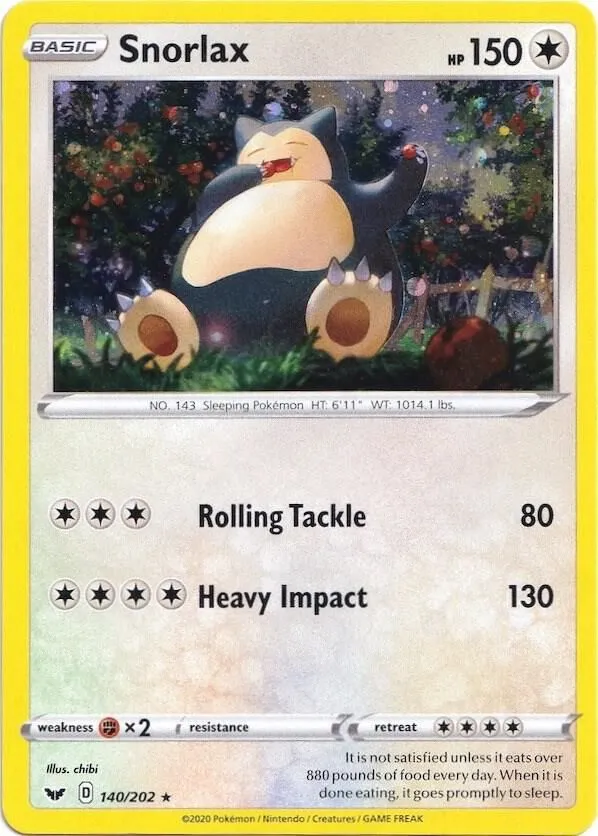 Ronflex — Blister Exclusives — Pokémon