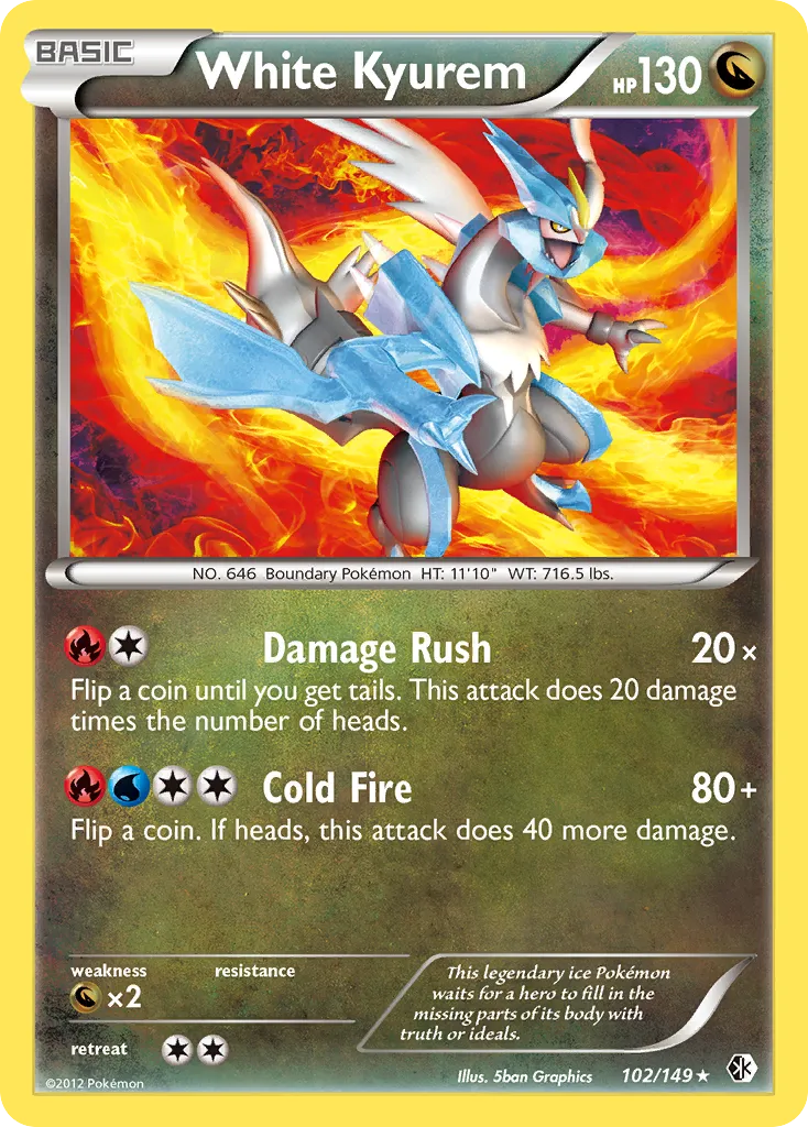 White Kyurem — Boundaries Crossed — Pokémon