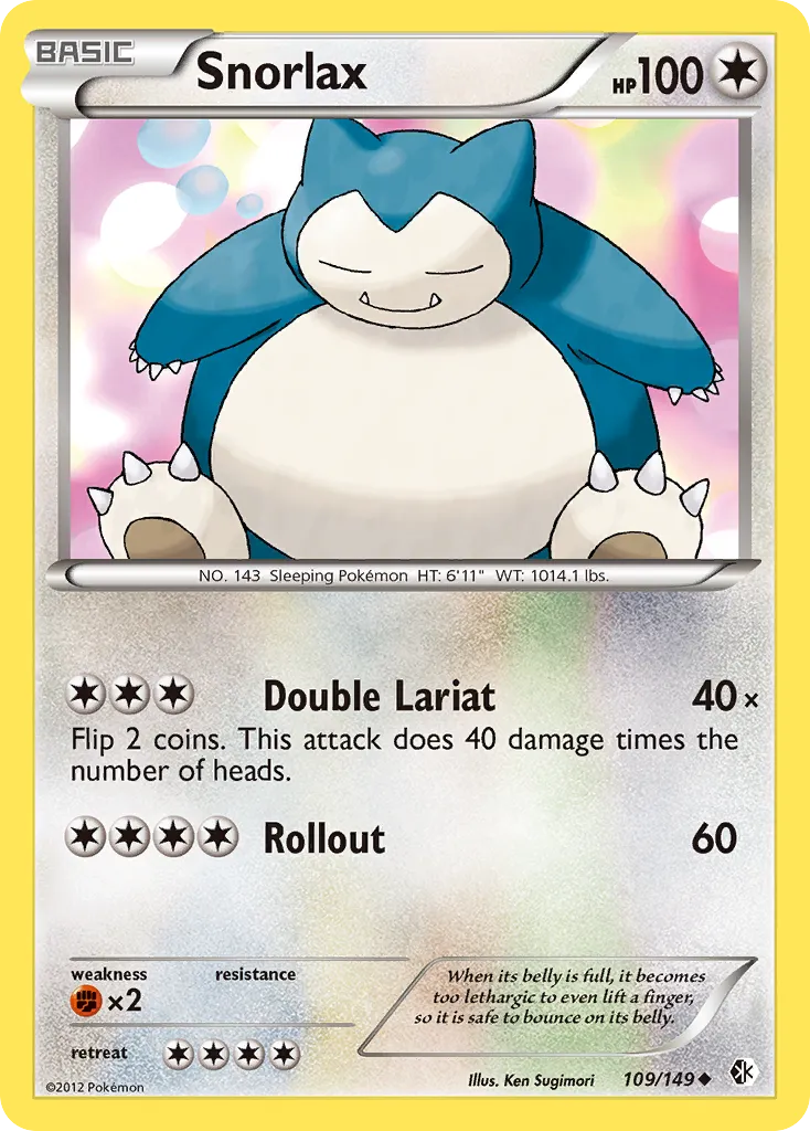 Snorlax — Boundaries Crossed — Pokémon