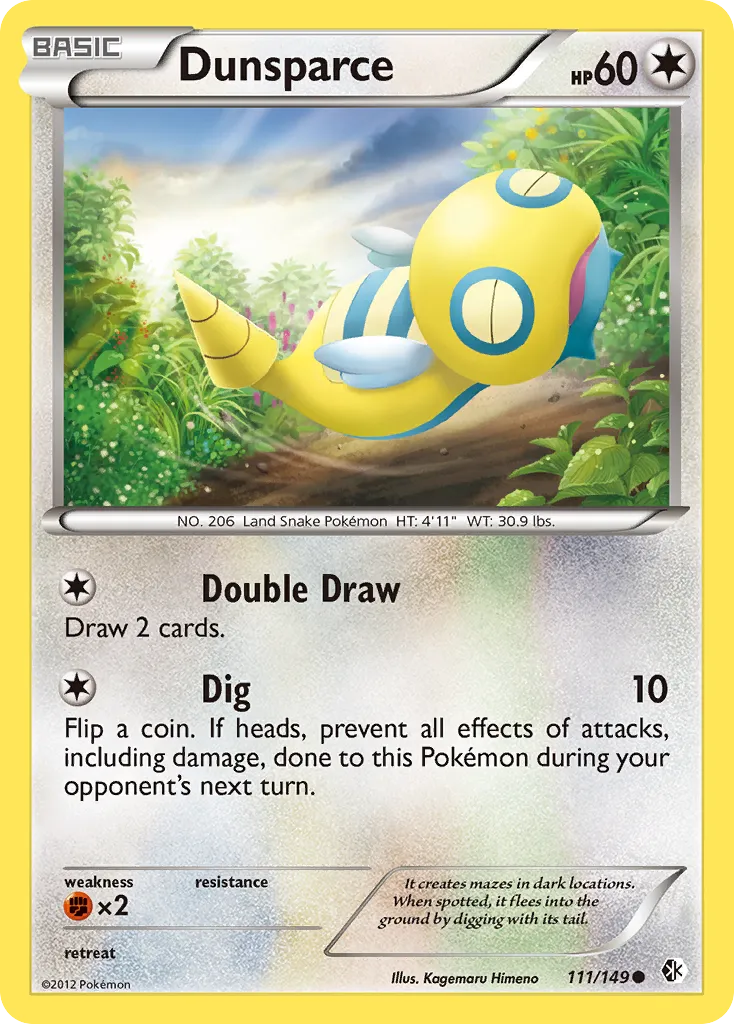 Dunsparce — Boundaries Crossed — Pokemon